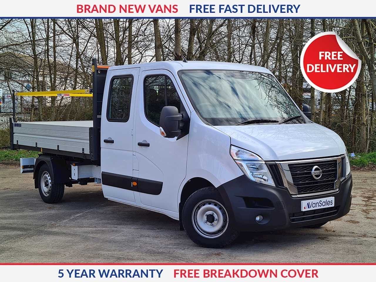 Nissan Interstar 2.0 dci 150ps Double Cab Dropside